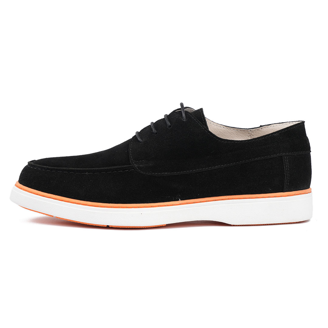 030 - Mocassin Derby en cuir véritable